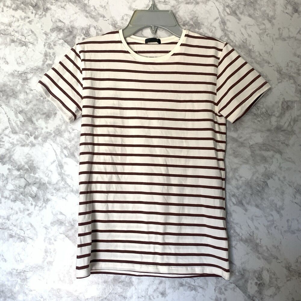 ATM Anthony Thomas Melillo Boy Striped Cotton Jersey T-Shirt